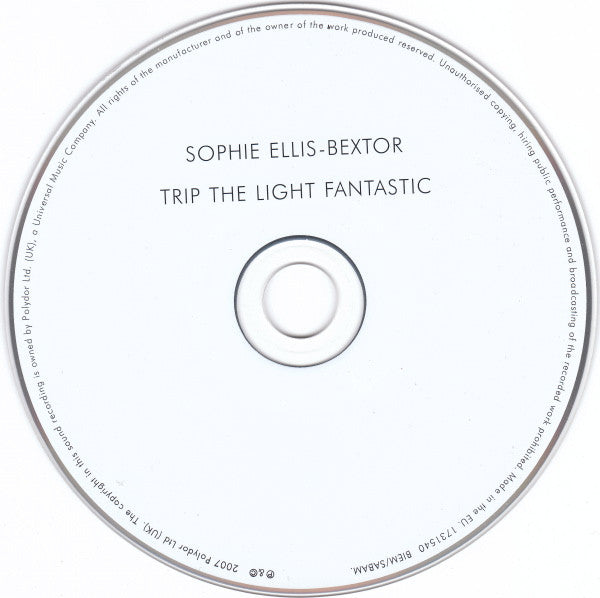 Sophie Ellis-Bextor : Trip The Light Fantastic (CD, Album)
