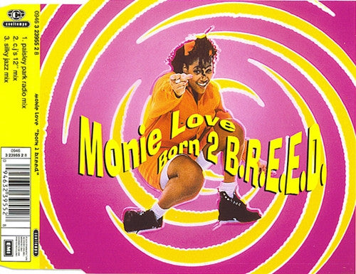 Monie Love : Born 2 B.R.E.E.D. (CD, Maxi)