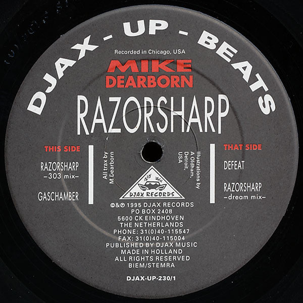 Mike Dearborn : Razorsharp (2x12")