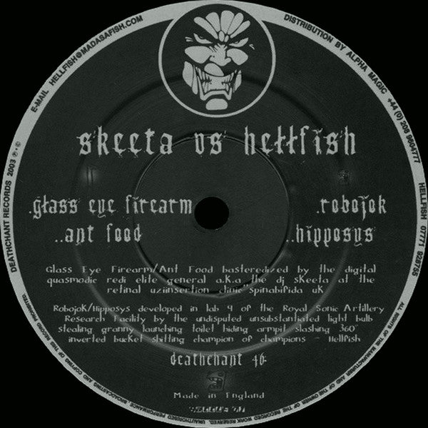 Skeeta vs Hellfish : Untitled (12")