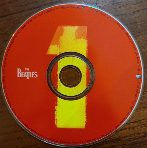 The Beatles : 1 (CD, Comp, Mono, RM, RP)
