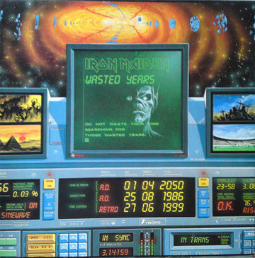 Iron Maiden : Wasted Years (12", Single)