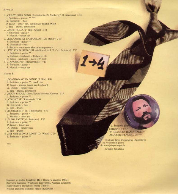 Jarosław Śmietana : From One To Four (LP, Album)