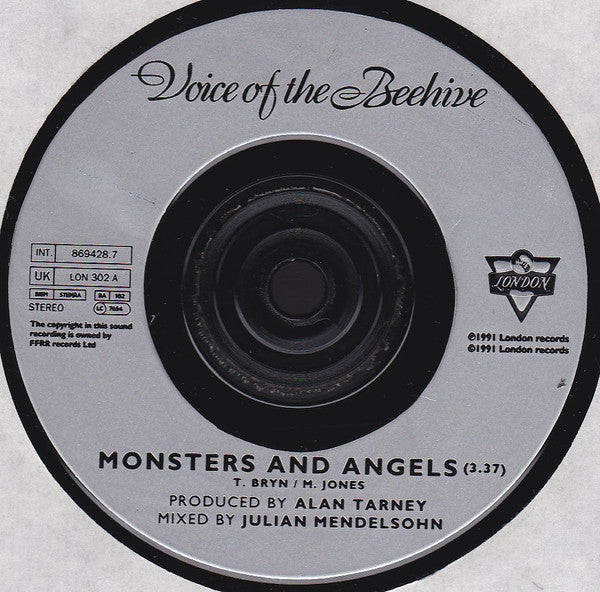 Voice Of The Beehive : Monsters And Angels (7", Single, Sil)