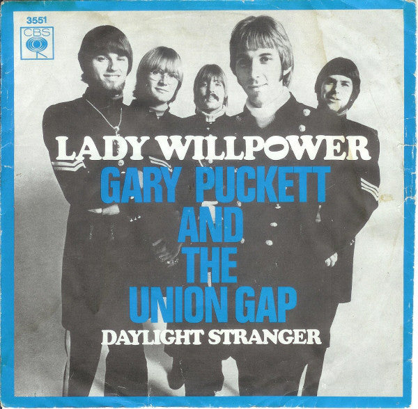 Gary Puckett & The Union Gap : Lady Willpower (7", Single)