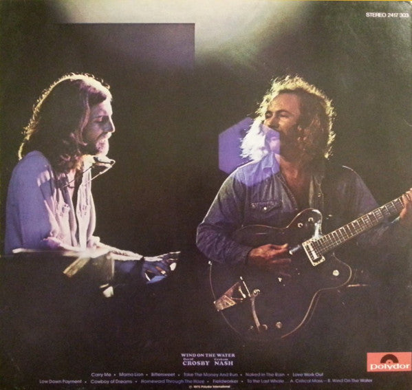 Crosby & Nash : Wind On The Water (LP, Album)