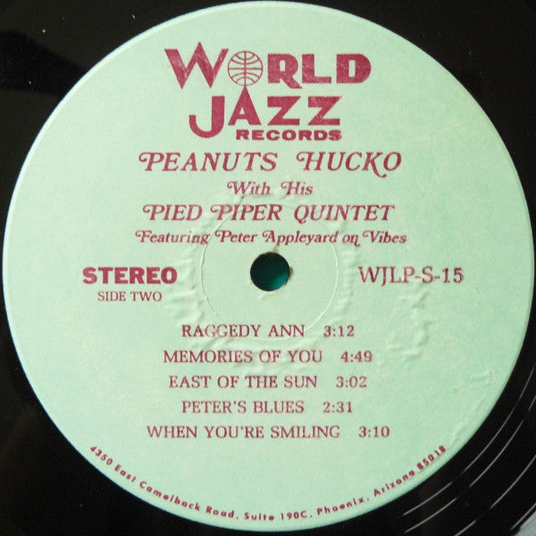Peanuts Hucko With His Pied Piper Quintet Featuring Peter Appleyard : Peanuts Hucko With His Pied Piper Quintet (LP, Album)