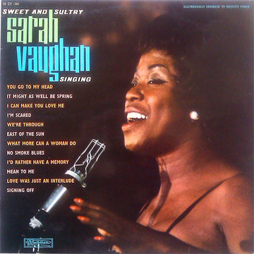 Sarah Vaughan : Singing  Sweet And Sultry (LP, Comp)