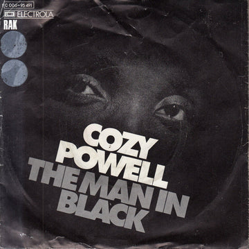 Cozy Powell : The Man In Black (7", Single)