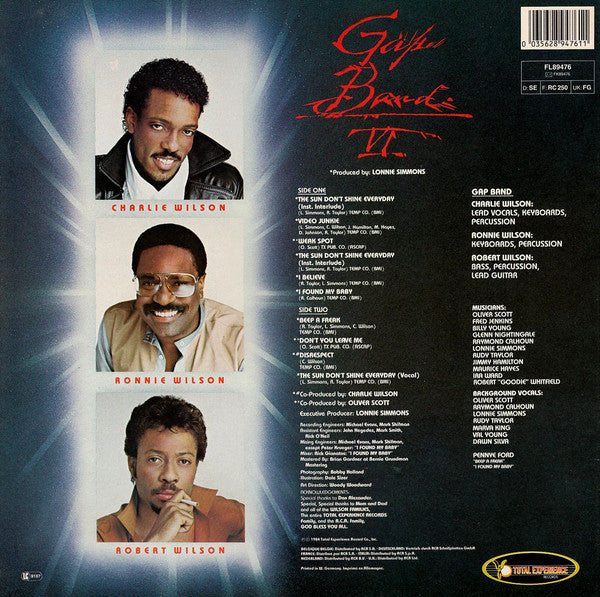 Gap Band* : Gap Band VI (LP, Album)
