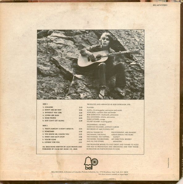 Alzo* : Alzo (LP, Album, RE)