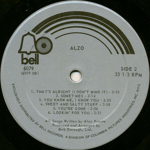 Alzo* : Alzo (LP, Album, RE)
