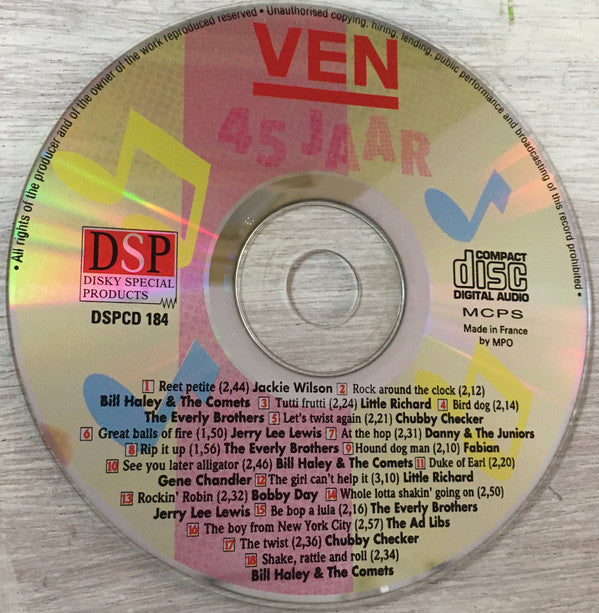 Various : Ven 45 Jaar De Mooiste Hits Uit The Fifties (CD, Comp)