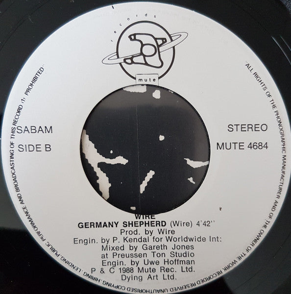 Wire : Silk Skin Paws (7", Single)