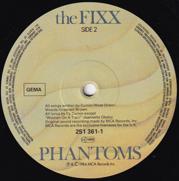 The Fixx : Phantoms (LP, Album)
