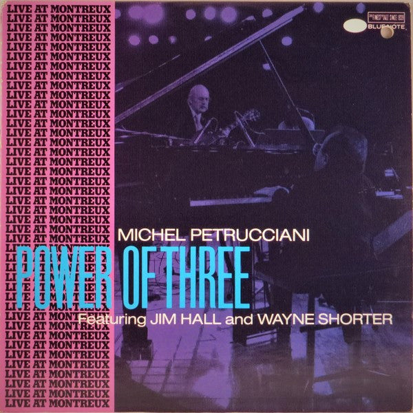 Michel Petrucciani Featuring Jim Hall And Wayne Shorter : Power Of Three (CD, Album, RE)