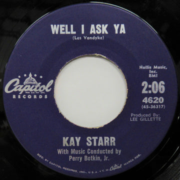 Kay Starr : Well I Ask Ya / The Rough Riders (7", Single, Mono, Los)