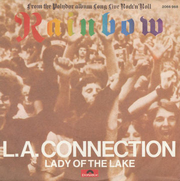 Rainbow : L.A. Connection (7", Single, Red)