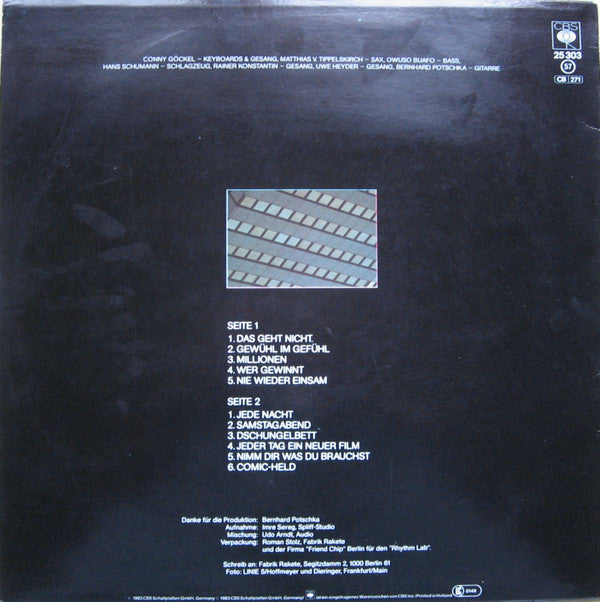 Prima Klima : Nie Wieder Einsam (LP, Album)