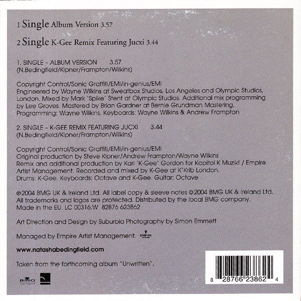 Natasha Bedingfield : Single (CD, Single)