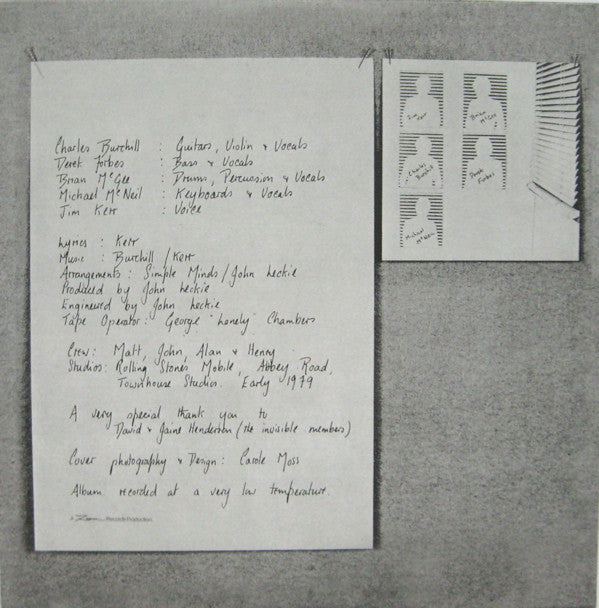 Simple Minds : Life In A Day (CD, Album, RE, RM, LP )