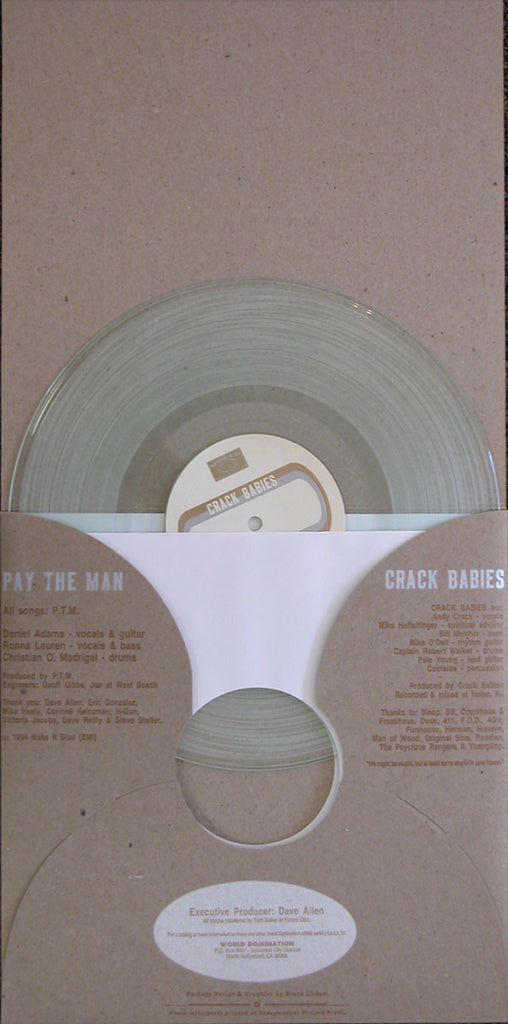 Pay The Man / Crack Babies : Pay The Man / Crack Babies (10", Ltd, Num, Cle)