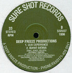 Deep Freeze Productions : Total Experience (12")