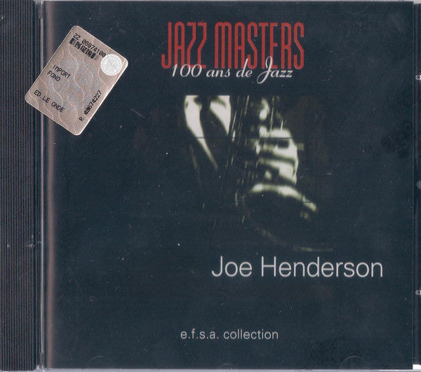 Joe Henderson : Jazz Masters (100 ans de Jazz) (CD, Album, RE)