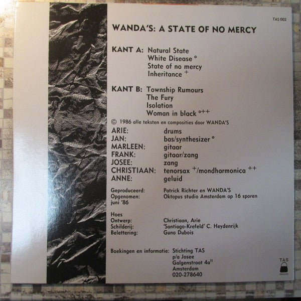 Wanda's : A State Of No Mercy (LP)