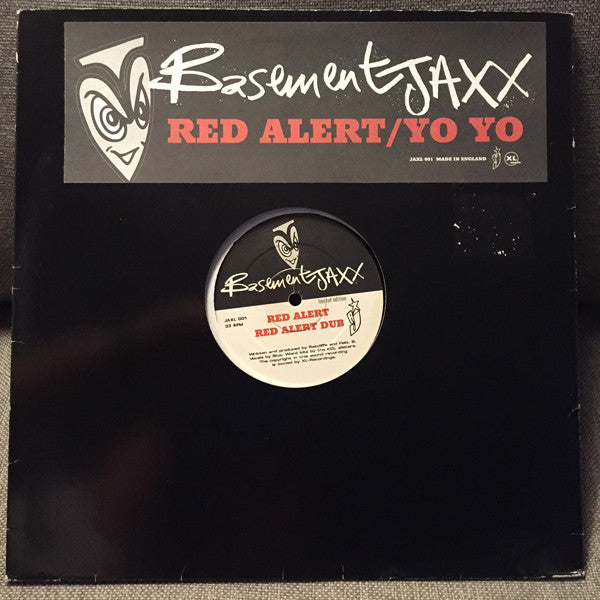 Basement Jaxx : Red Alert / Yo Yo (12", Ltd)