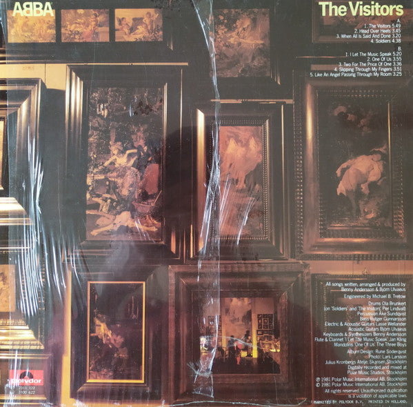 ABBA : The Visitors (LP, Album)