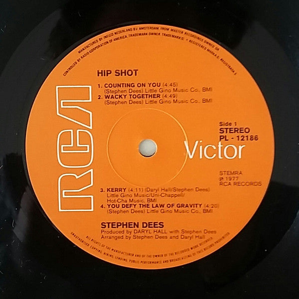 Stephen Dees : Hip Shot (LP, Album)