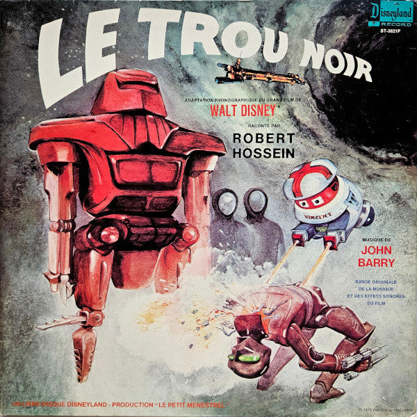 Robert Hossein : Le Trou Noir (LP, Gat)