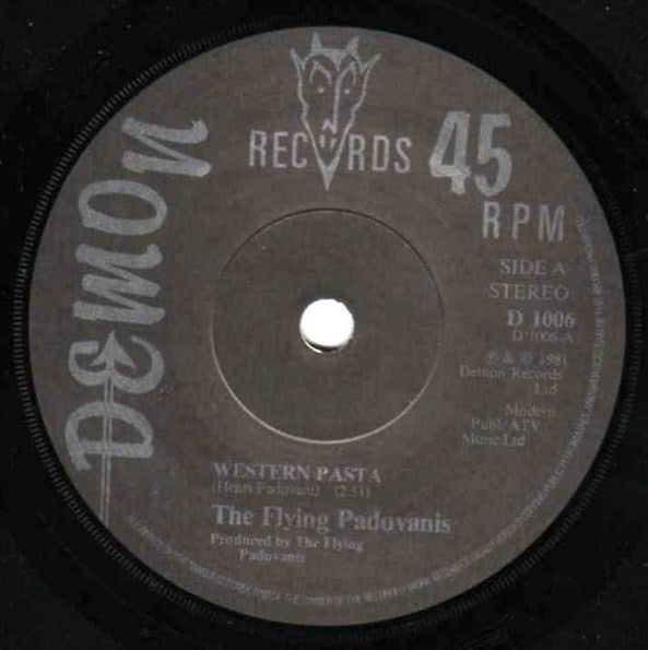 The Flying Padovani's : Western Pasta (7", Single)