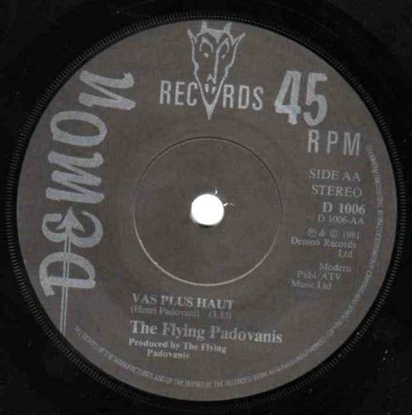 The Flying Padovani's : Western Pasta (7", Single)