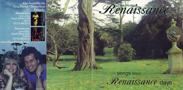 Renaissance (4) : Songs From Renaissance Days (CD, Album)