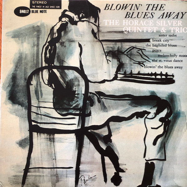 The Horace Silver Quintet & The Horace Silver Trio : Blowin' The Blues Away (LP, Album, RE, RM, DMM)