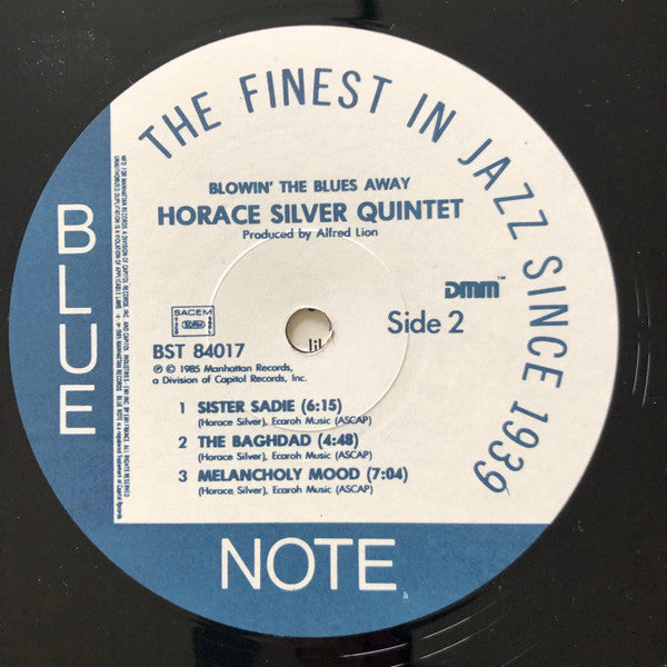 The Horace Silver Quintet & The Horace Silver Trio : Blowin' The Blues Away (LP, Album, RE, RM, DMM)