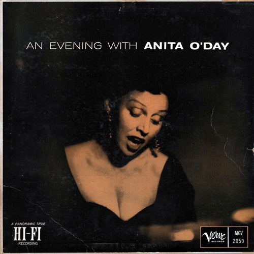 Anita O'Day : An Evening With Anita O'Day (LP, Album, Mono, RE)