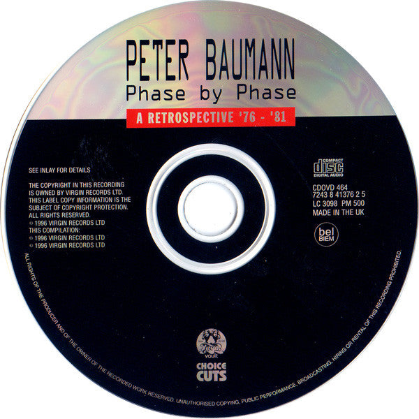 Peter Baumann : Phase By Phase (CD, Comp)