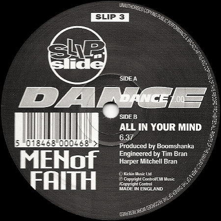 Men Of Faith : Dance (12")