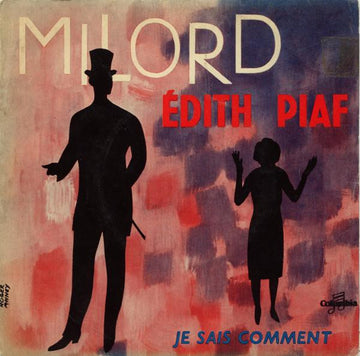 Edith Piaf : Milord (7", EP, Mono)