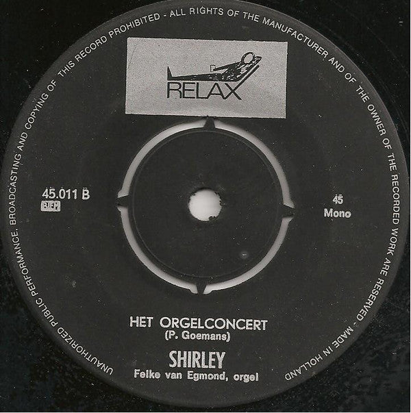 Shirley Zwerus : Bach, Bijvoorbeeld (7", Single, Mono)