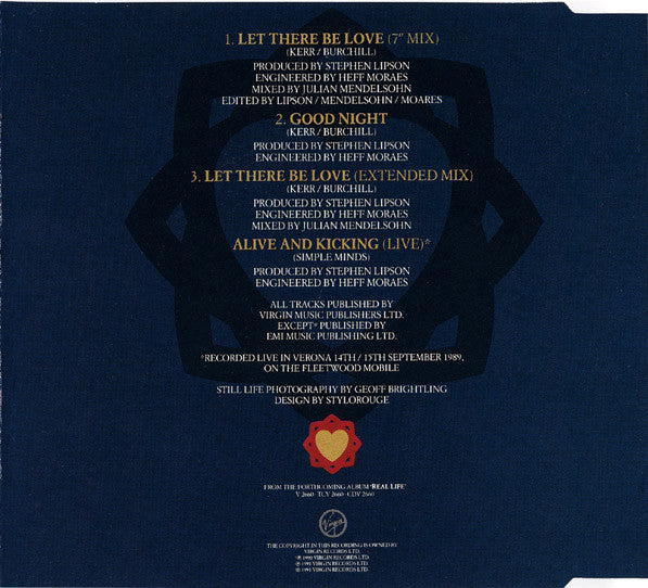Simple Minds : Let There Be Love (CD, Single, CD1)
