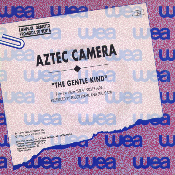 Aztec Camera : The Gentle Kind (7", Single, Promo)
