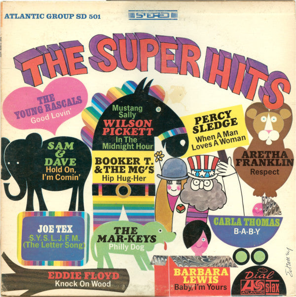 Various : The Super Hits (LP, Comp)