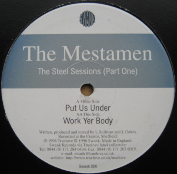 The Mestamen : The Steel Sessions (Part One) (12")