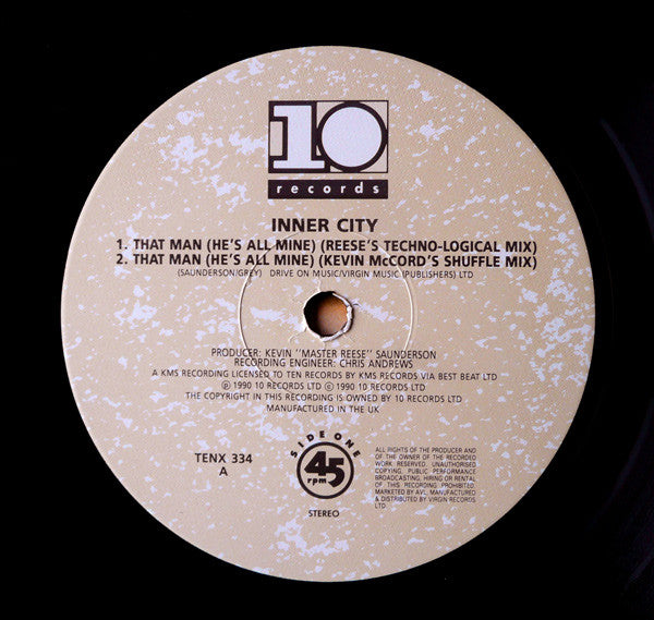 Inner City : That Man (He's All Mine) (12")