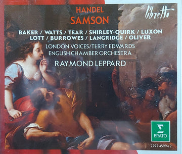 Georg Friedrich Händel, Raymond Leppard, English Chamber Orchestra, London Voices, Newburgh Hamilton, John Milton (2) : Samson Oratorio (Complete) (3xCD)