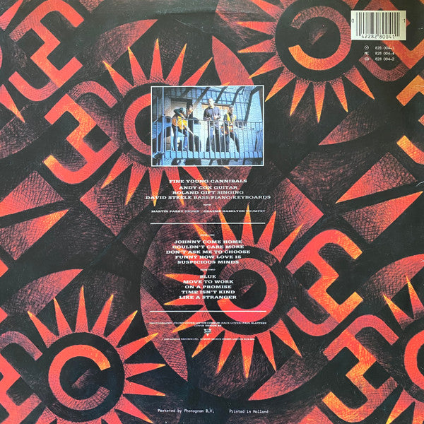 Fine Young Cannibals : Fine Young Cannibals (LP, Album)